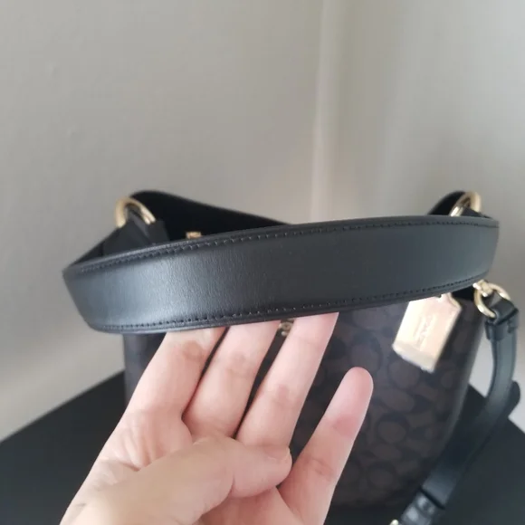 Coach Black and Brown Satchel - Picture 9 of 14